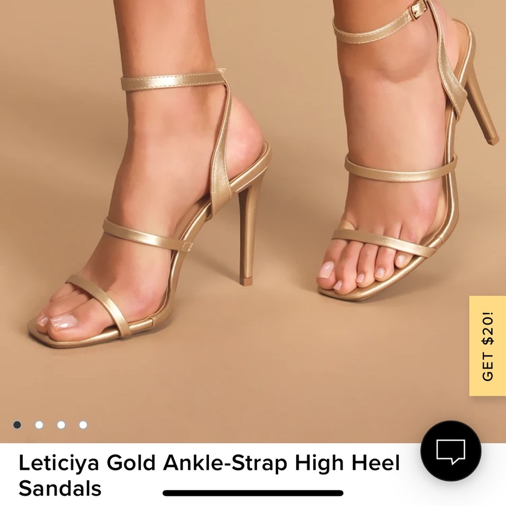 Lulu’s Gold Heels